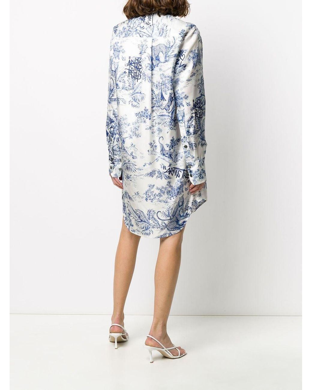 Fashion Show robe-chemise Rais Zadig & Voltaire en coloris Blanc | Lyst