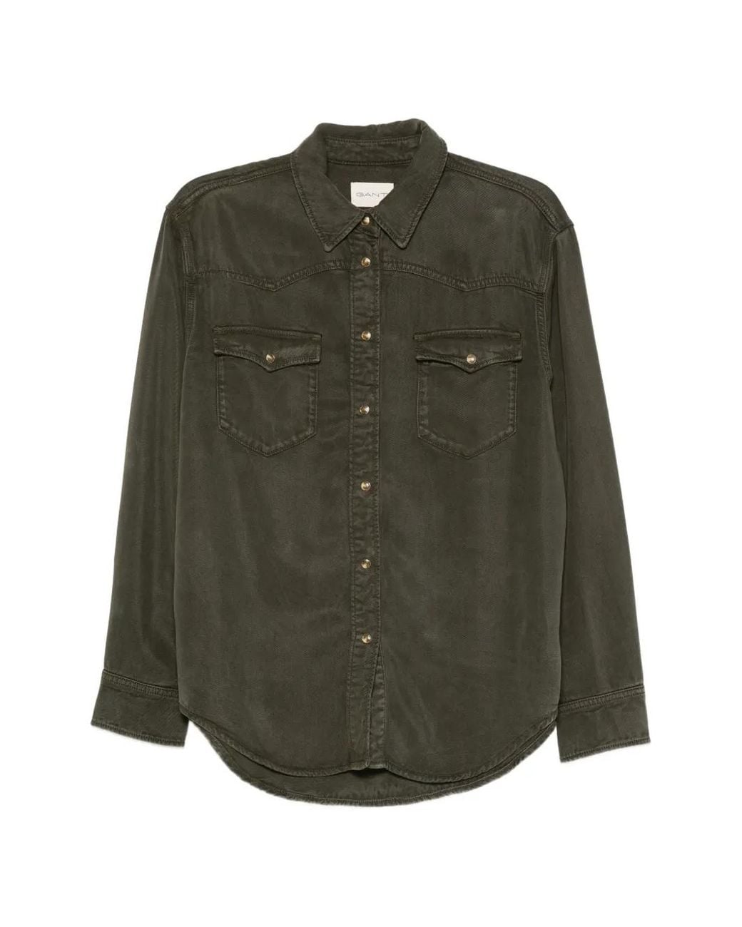 Gant Green Button-Up Shirt