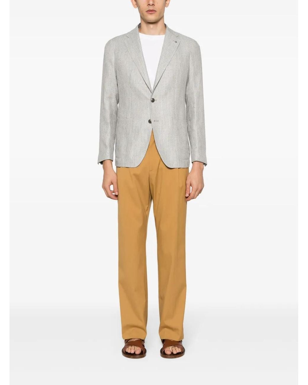 Tagliatore Gray Montecarlo Jacket for men