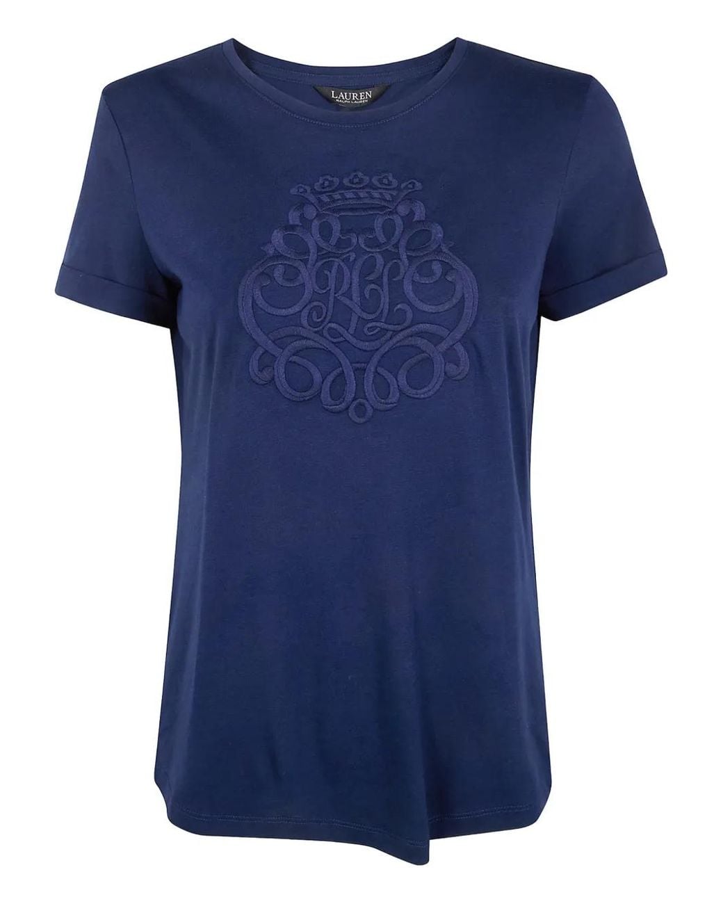 Ralph Lauren Blue "Hailly" Short Sleeves T-Shirt