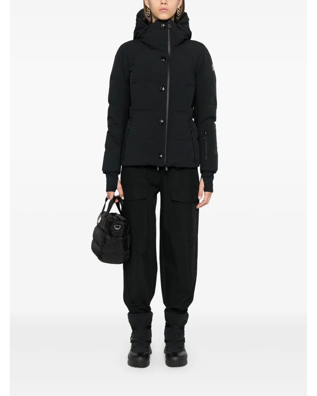 Moncler Black Guyane Puffer Jacket