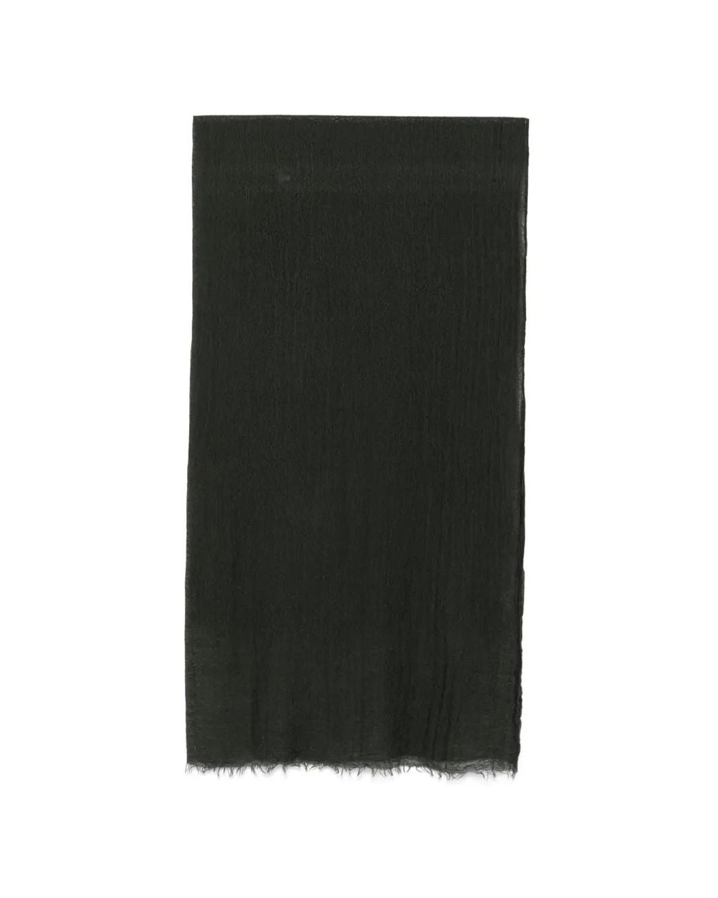 Destin Black Gigliomebo Frayed Scarf