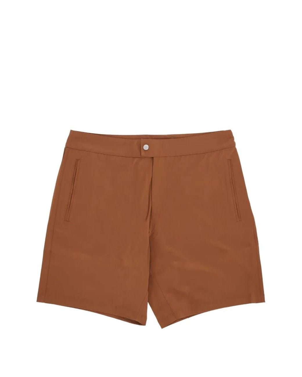 Umit Benan Brown Shorts