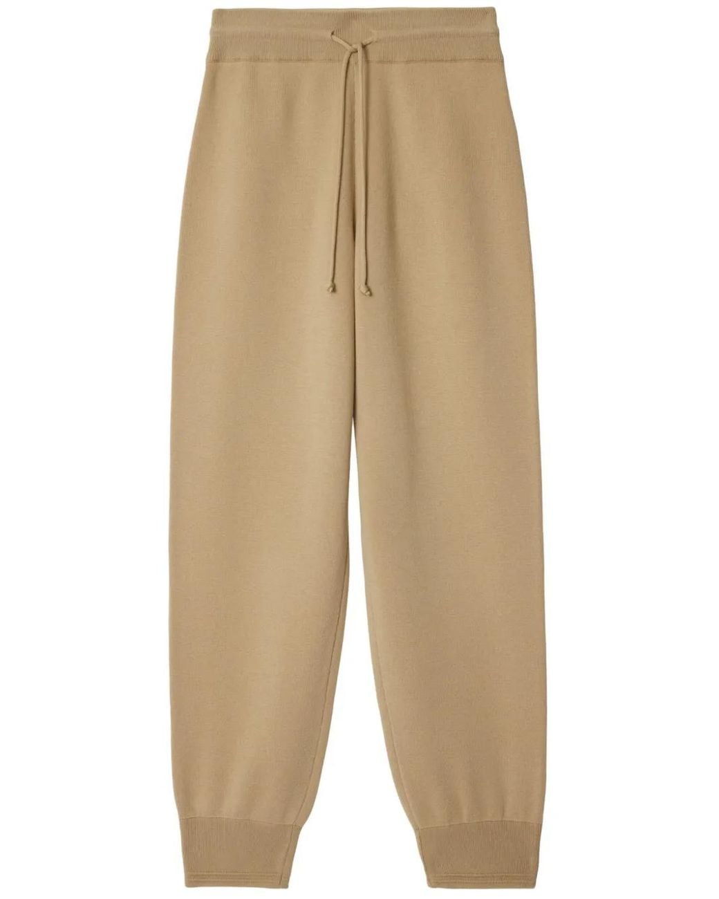 Burberry Natural Wool-Blend Track Pants
