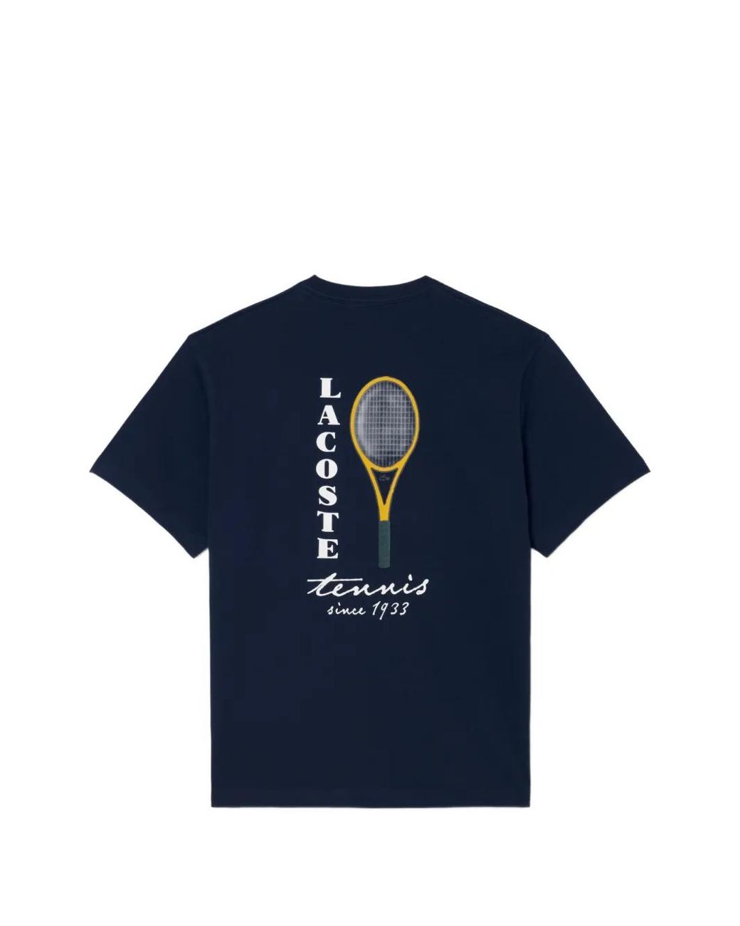 Lacoste Blue Accent Tennis Graphic-Print T-Shirt for men