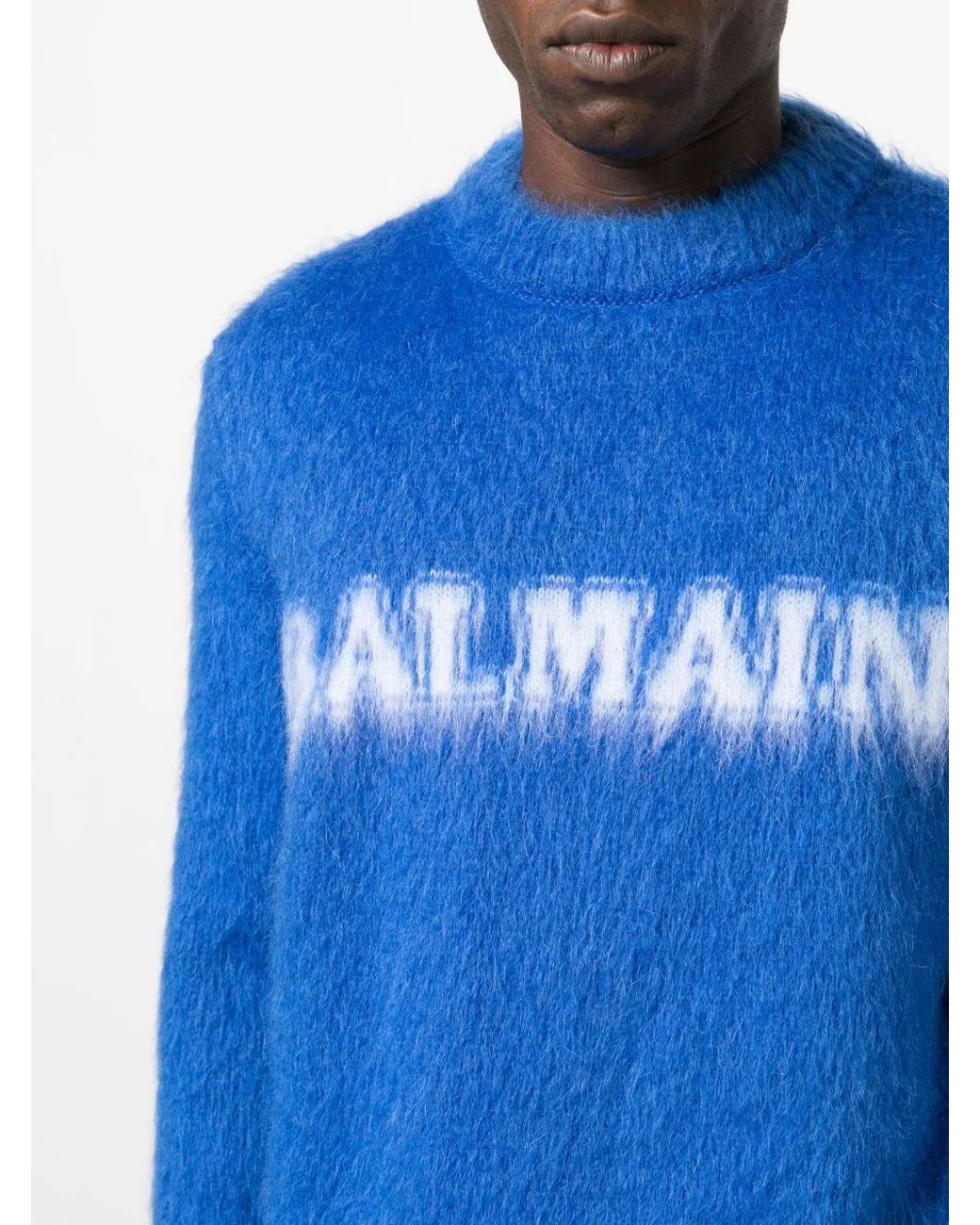 Pulls Balmain pour homme en coloris Blue
