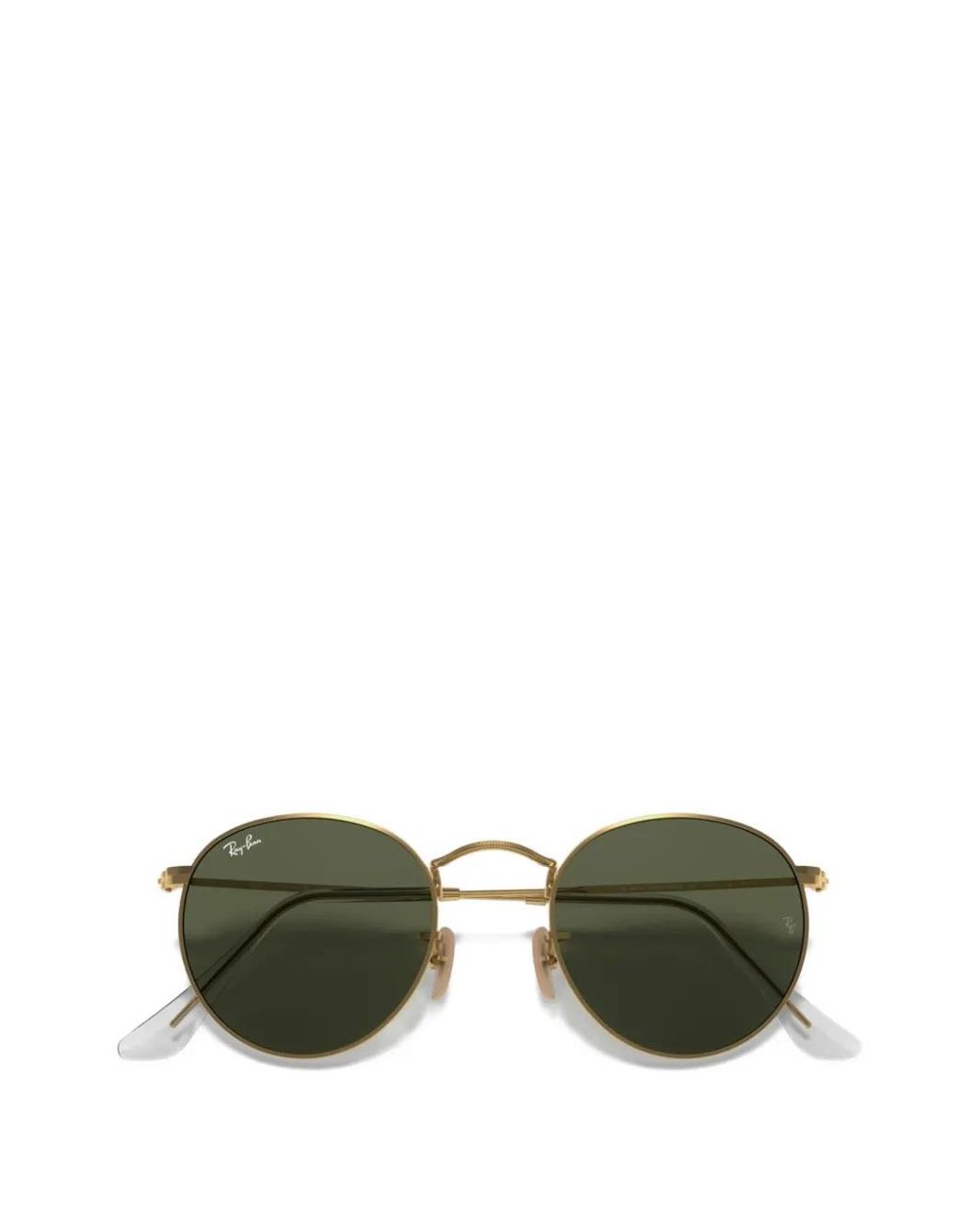 Ray-Ban Green Round Flat Lens