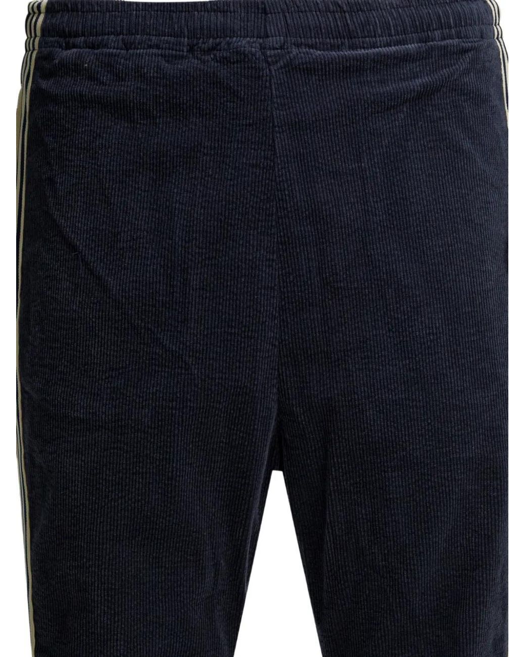 Kapital Blue Corduroy Trousers for men