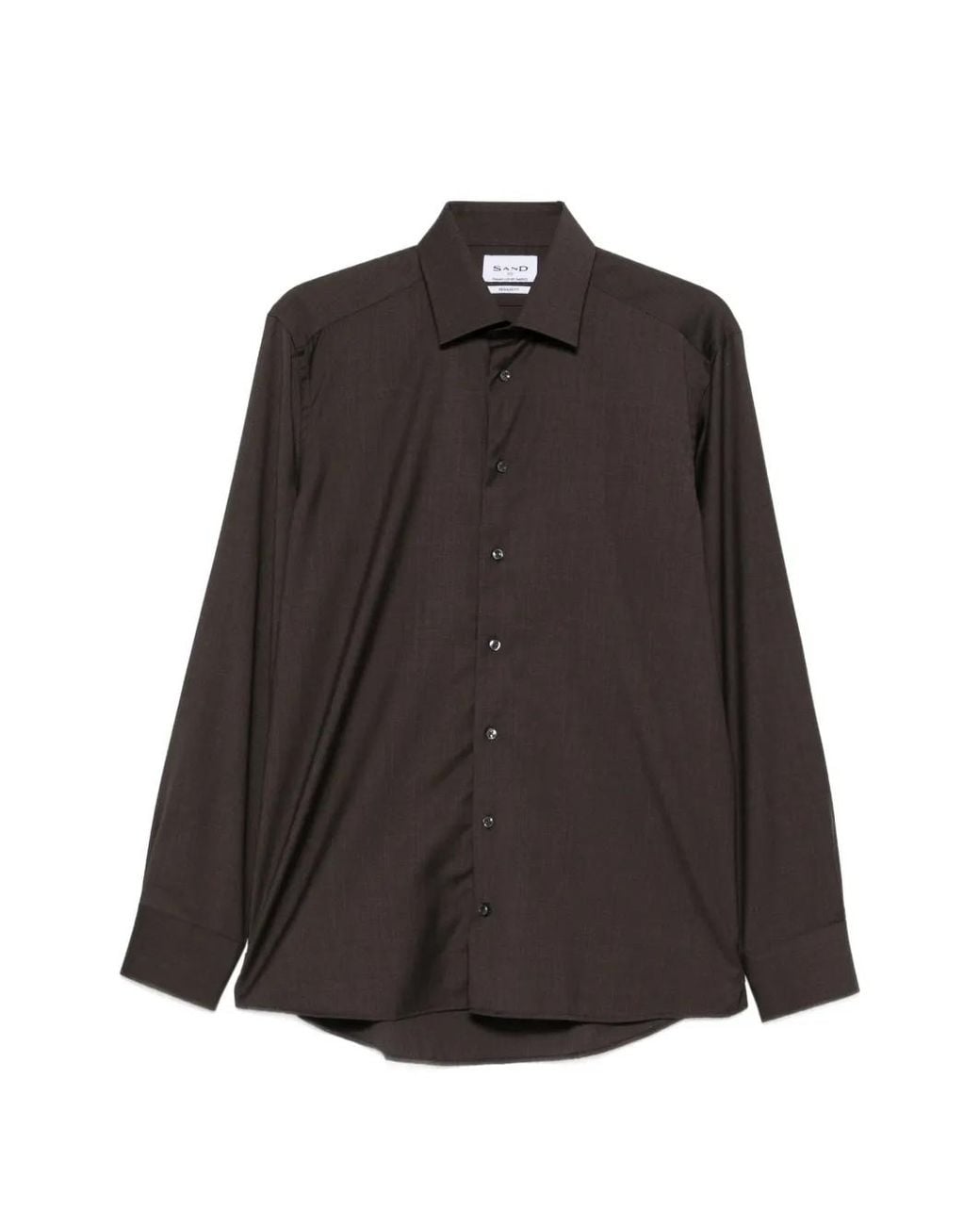 Camicia Gordon di Sand in Brown da Uomo