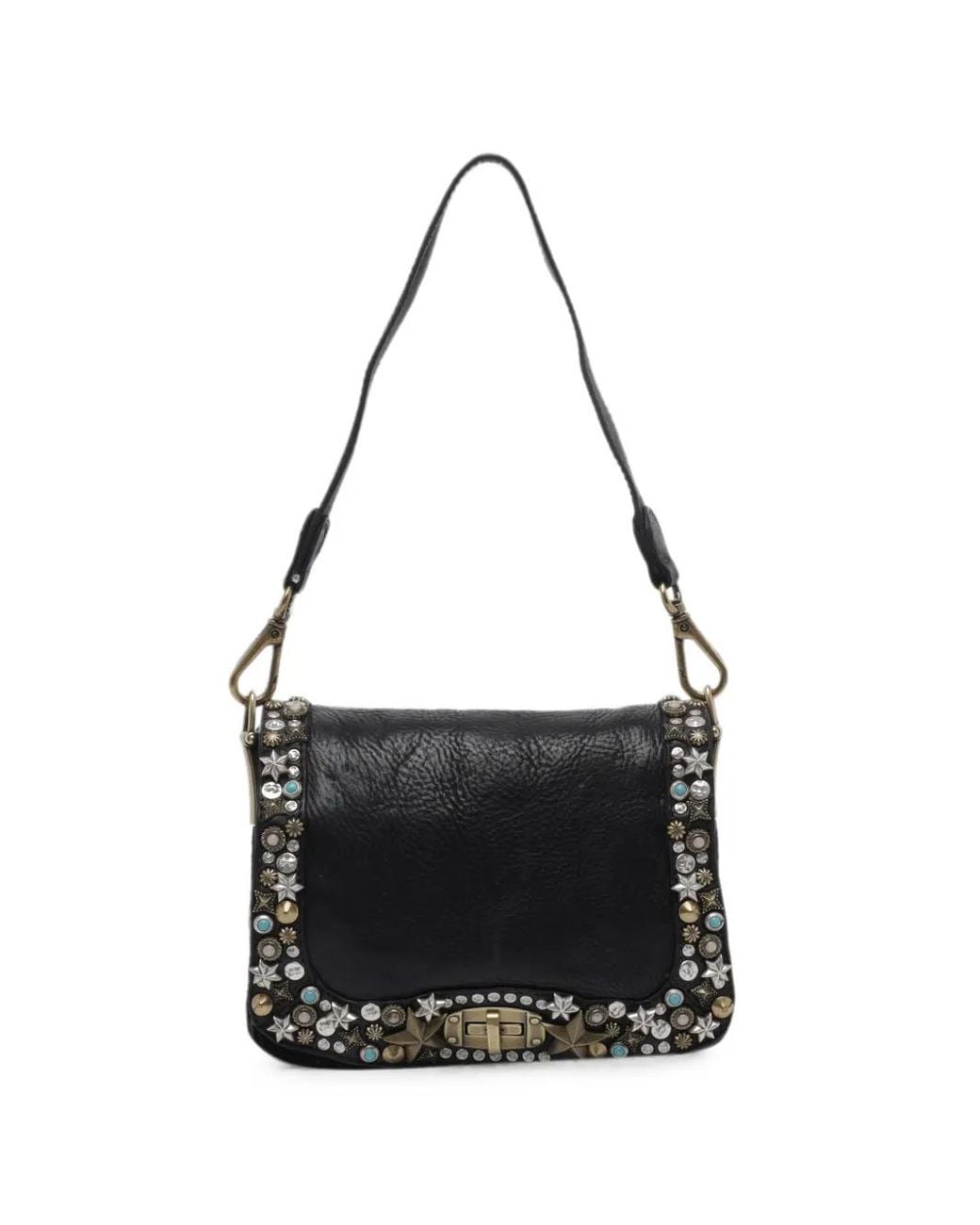 Borsa A Spalla Perla di Campomaggi in Black