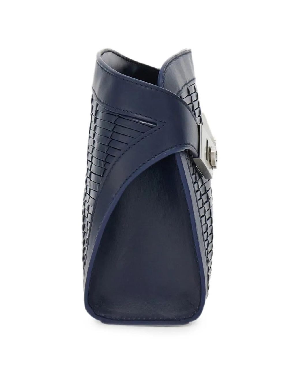 Ferragamo Blue Small Hug Messenger Bag for men