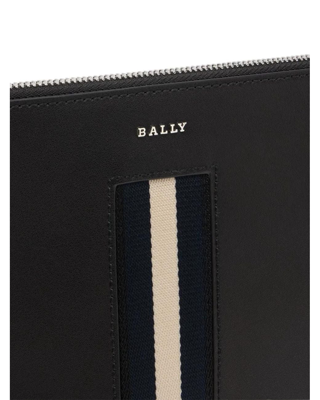 Pochette À Détail De Ruban Bally pour homme en coloris Black
