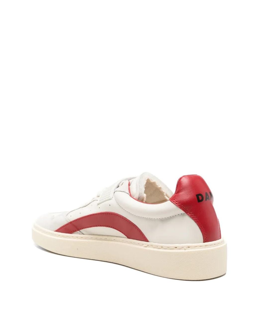 DSquared² Pink Logo-Strap Panelled Sneakers for men