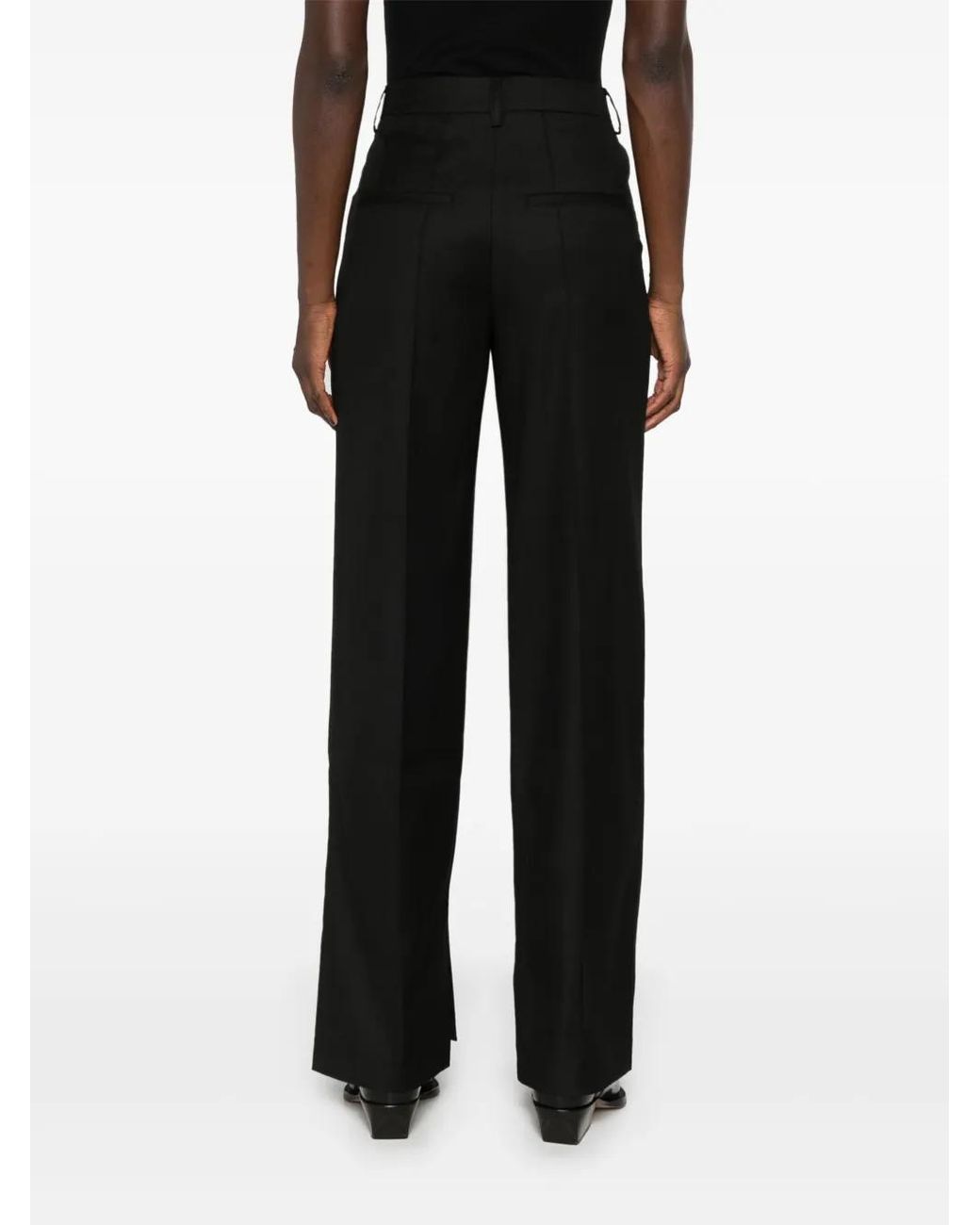 Pantalones Slim Remain de color Black