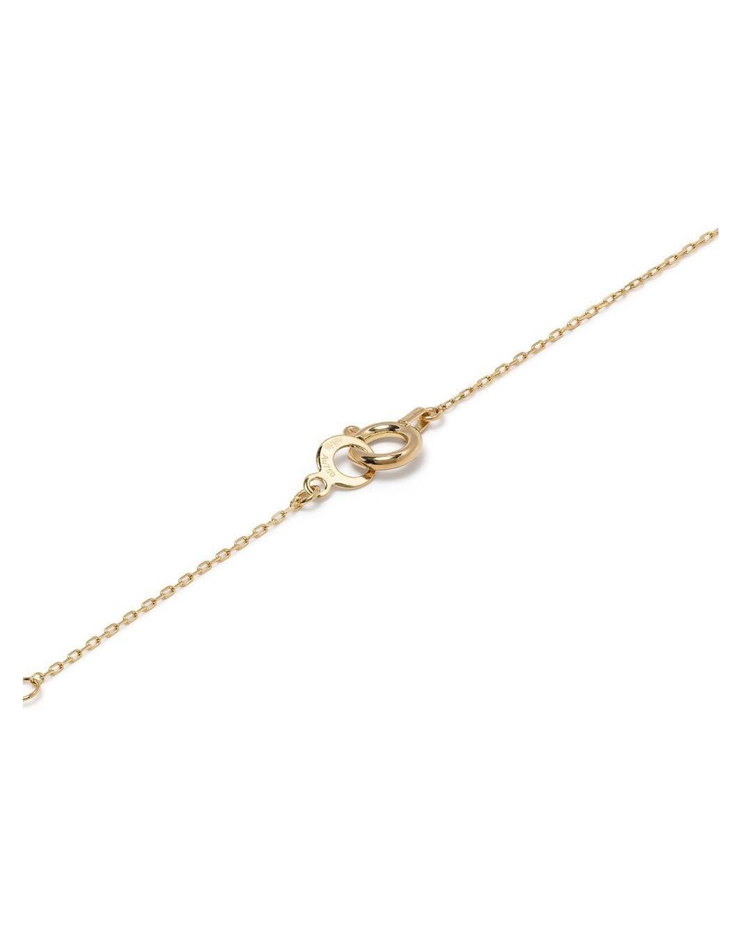 Ahkah 18kt Yellow Gold Thiran Heart Midi Necklace in