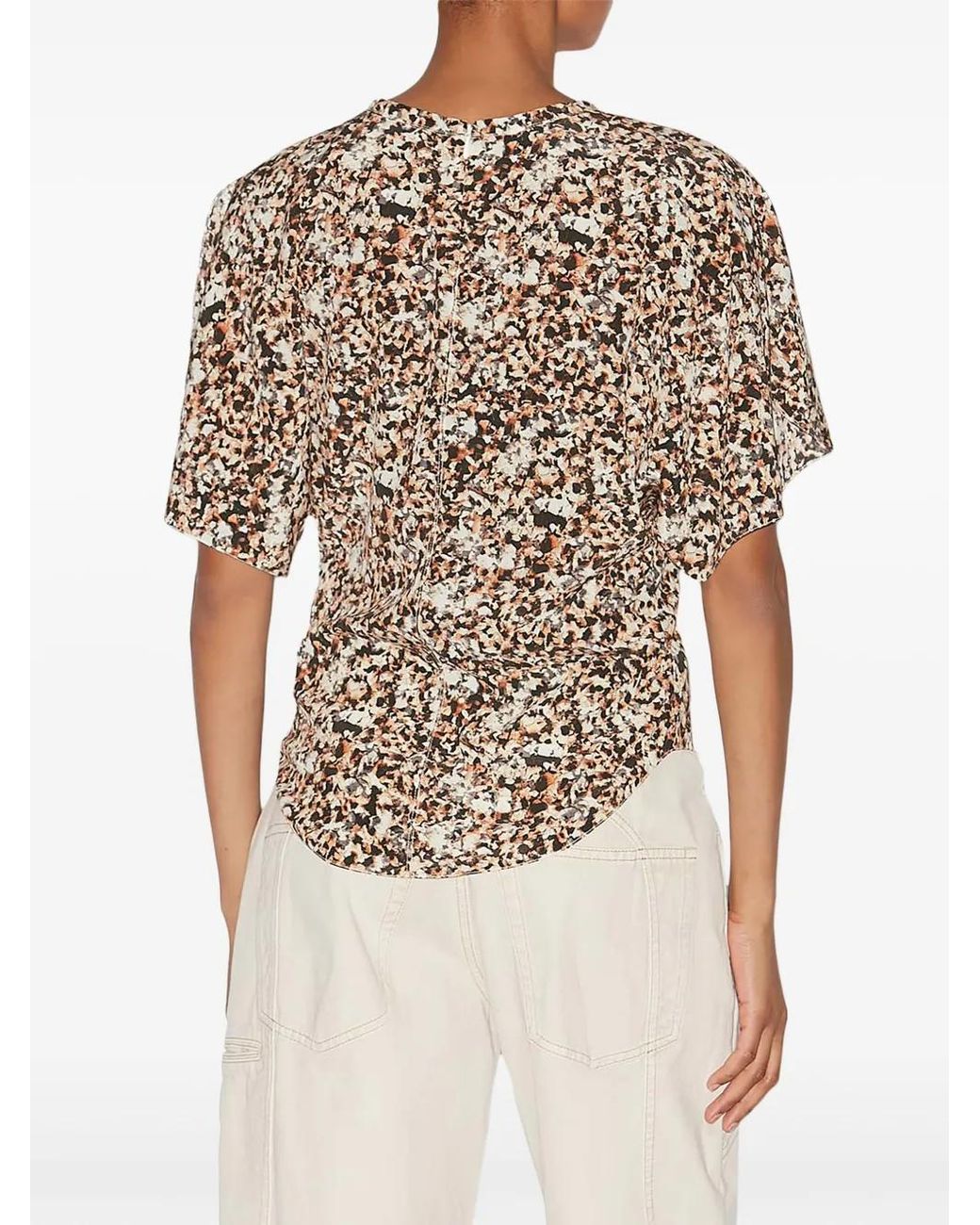 Isabel Marant Natural Karlita Top