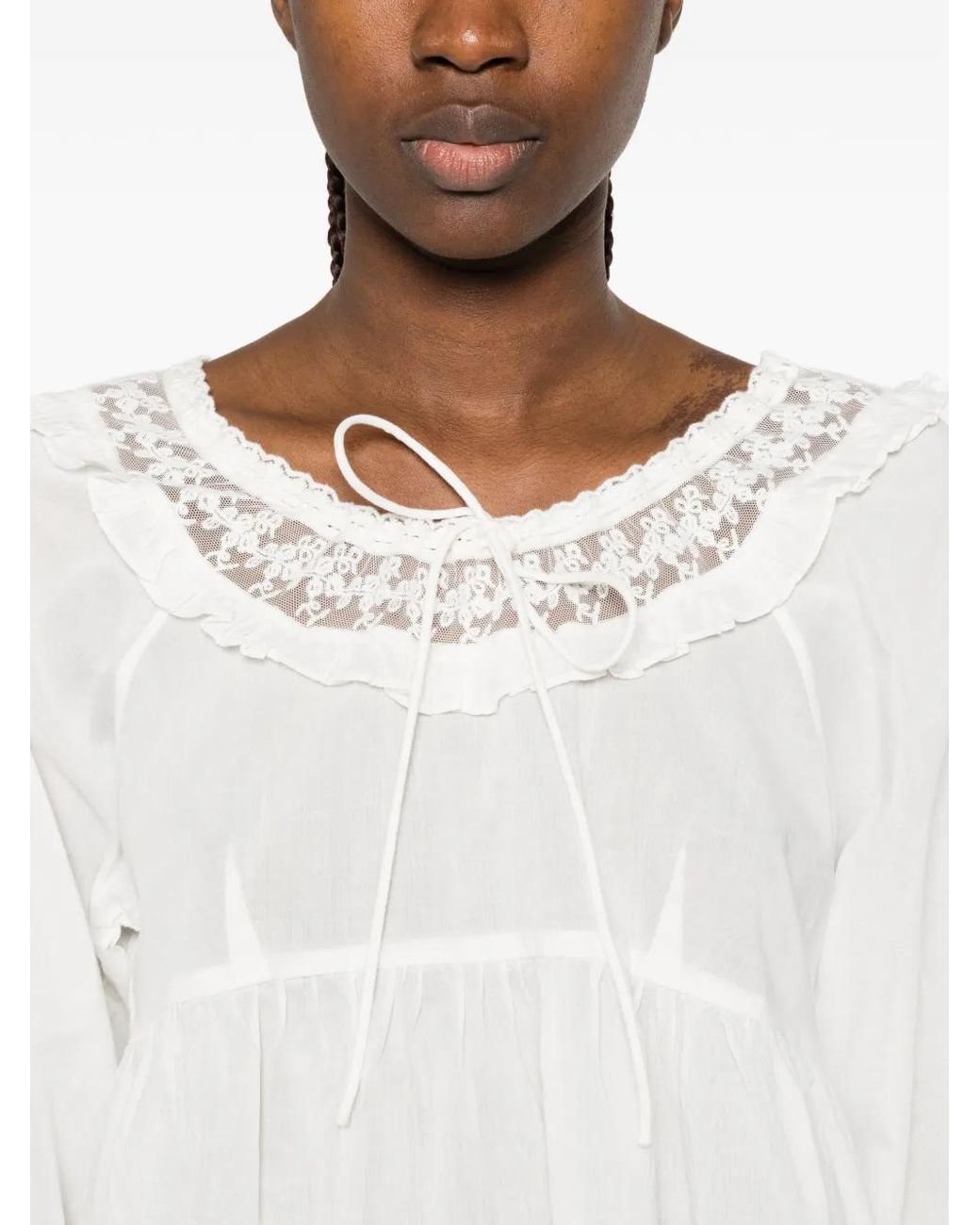 Blusa Danielle di Posse in White