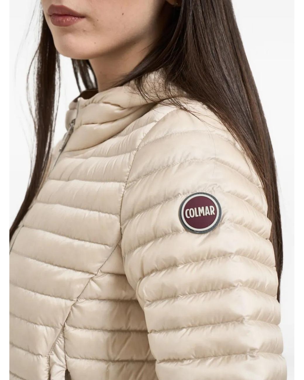 Colmar Blue Hooded Quilted Jacket