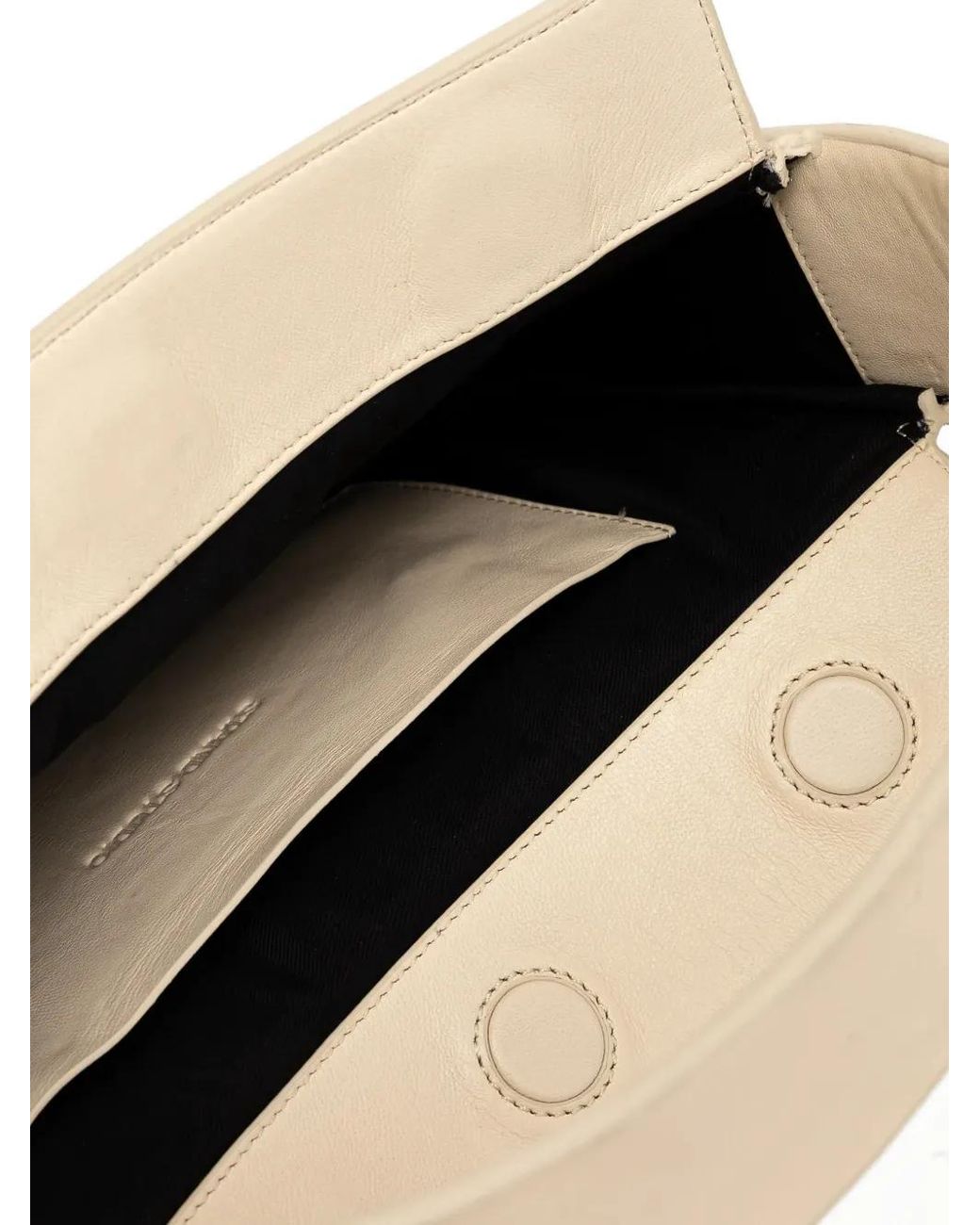 Stand Studio Natural Dakota Logo-Detail Shoulder Bag