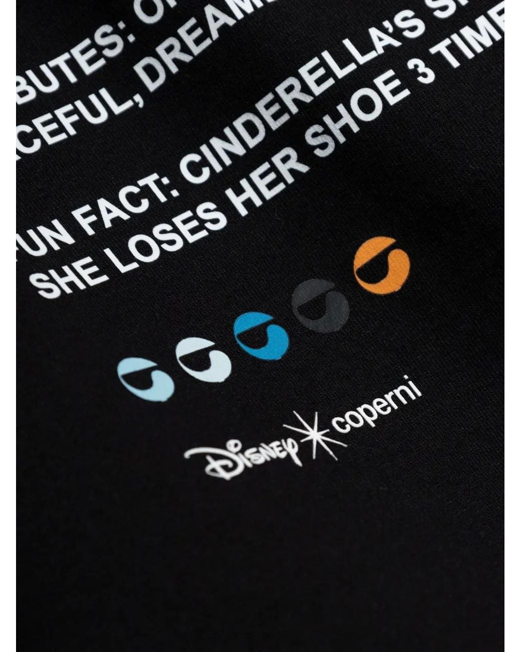 Coperni X Disney 'cinderella' Tシャツ Black