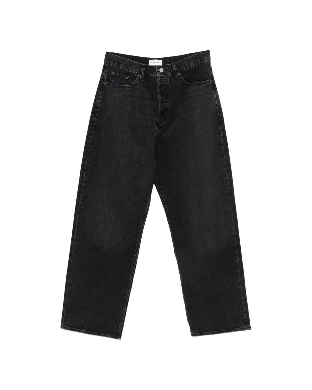 FRAME White Jean À Coupe Ample for men