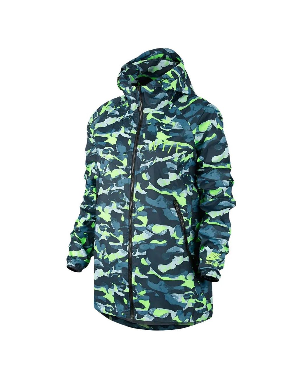 Nike Blue Camouflage Windrunner Jacket