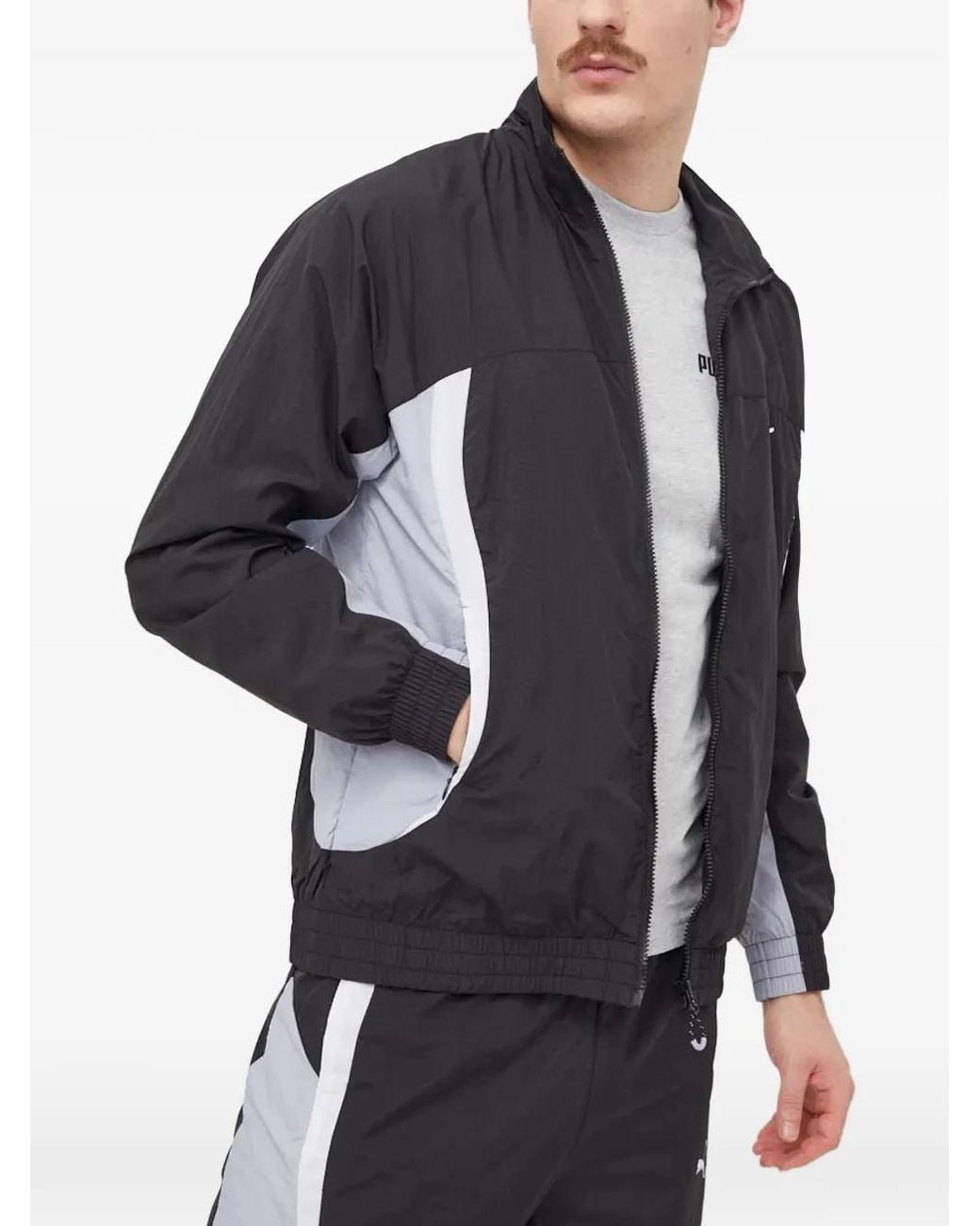 PUMA Black Cellerator Track Jacket for men