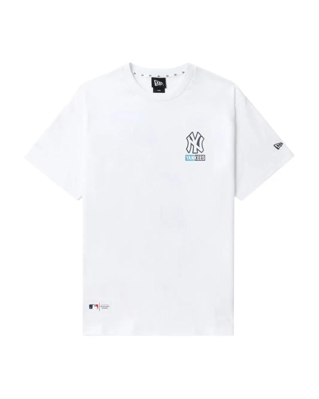 KTZ White New York Yankees-Logo T-Shirt for men