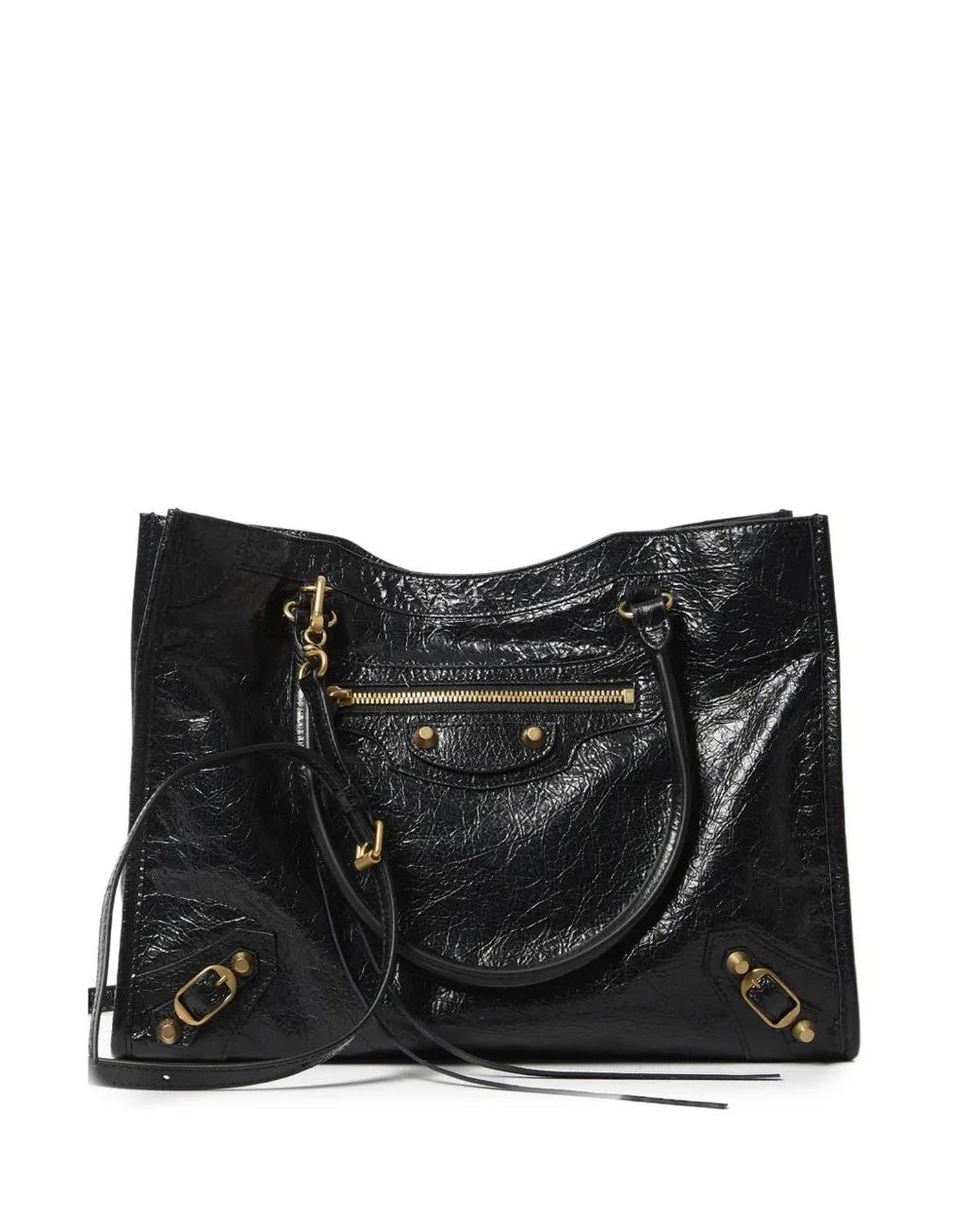 Balenciaga Black Le City Tote Bag