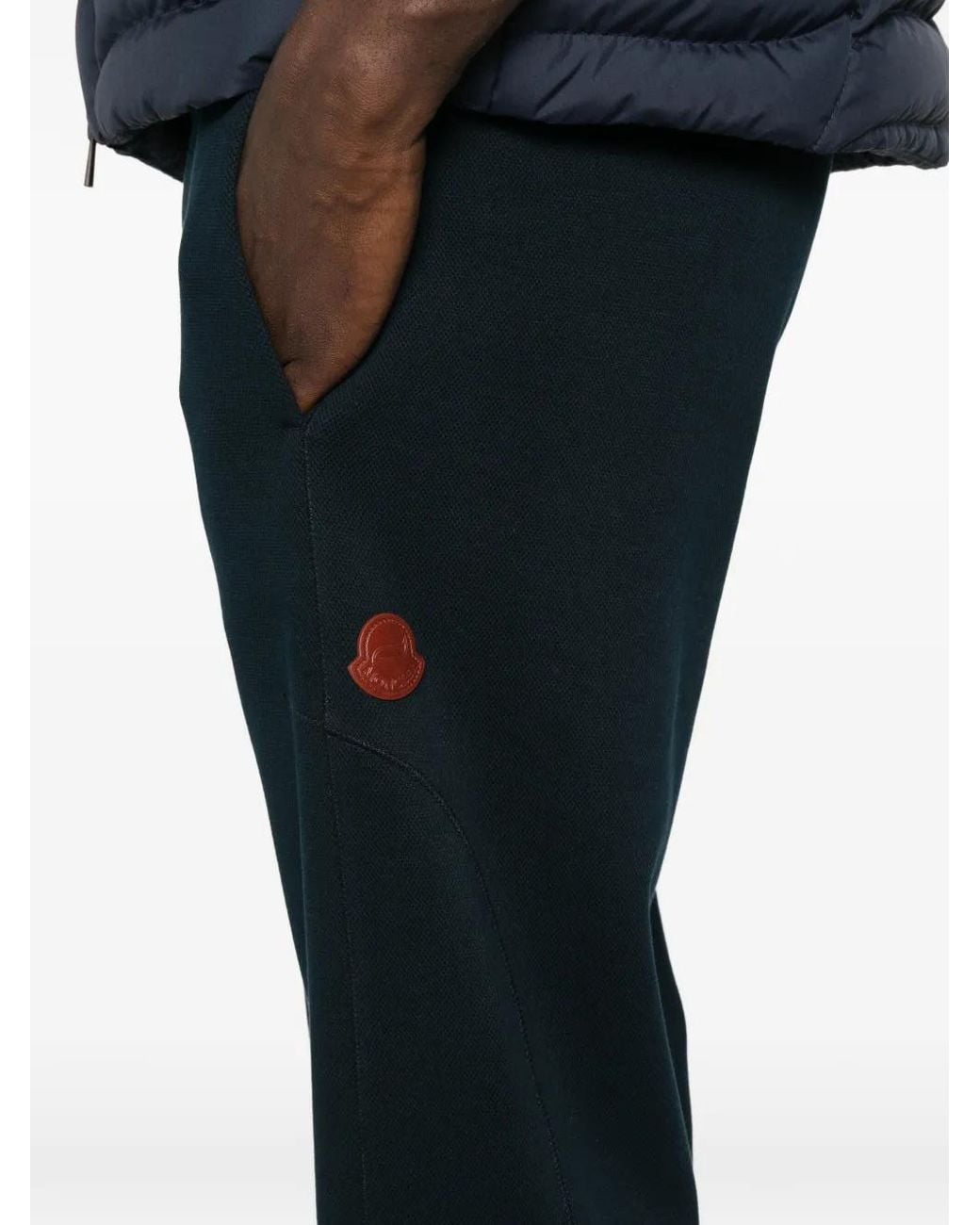 Moncler Jogginghose Mit Logo-Patch in Blue für Herren