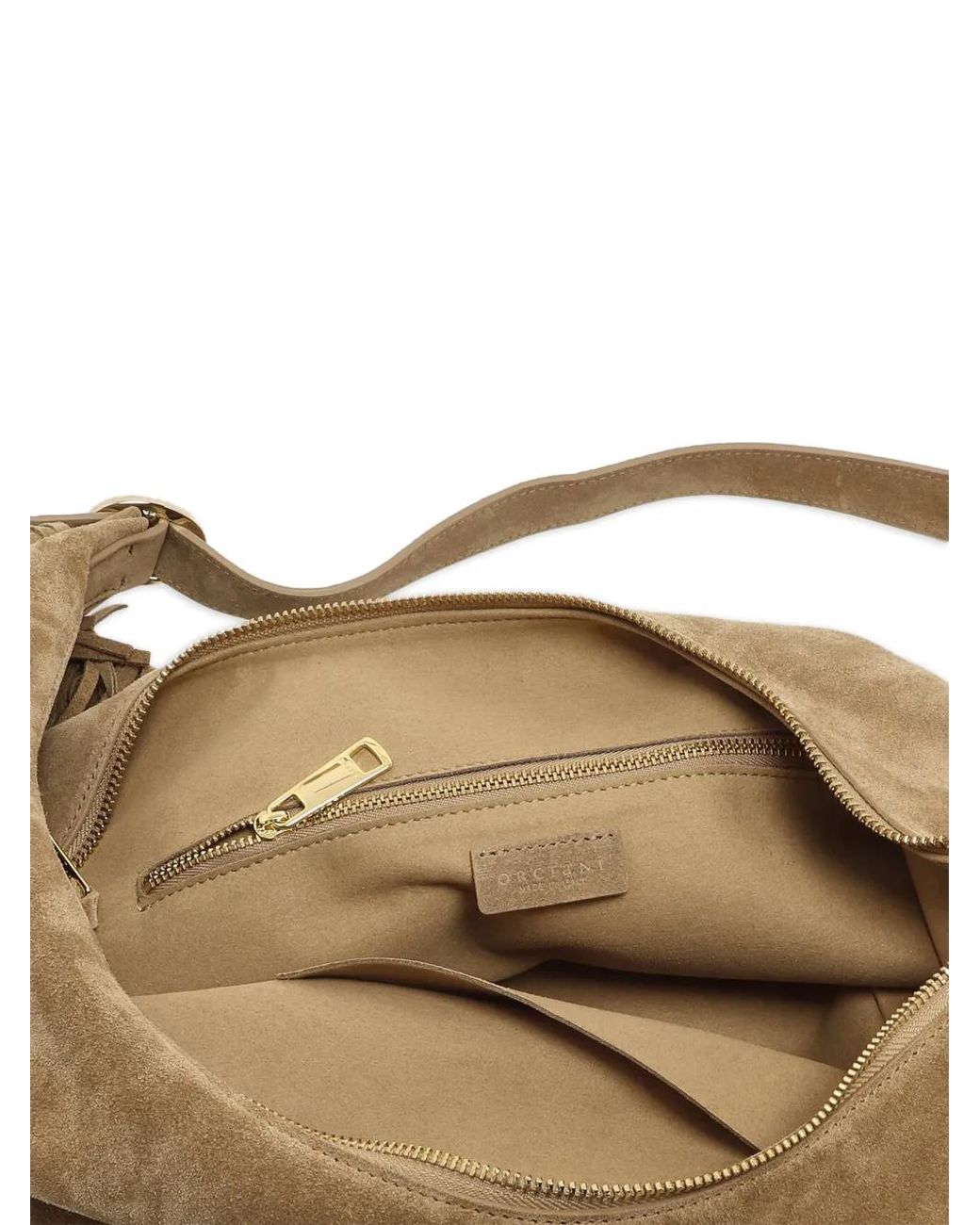 Orciani Brown Isola Shoulder Bag