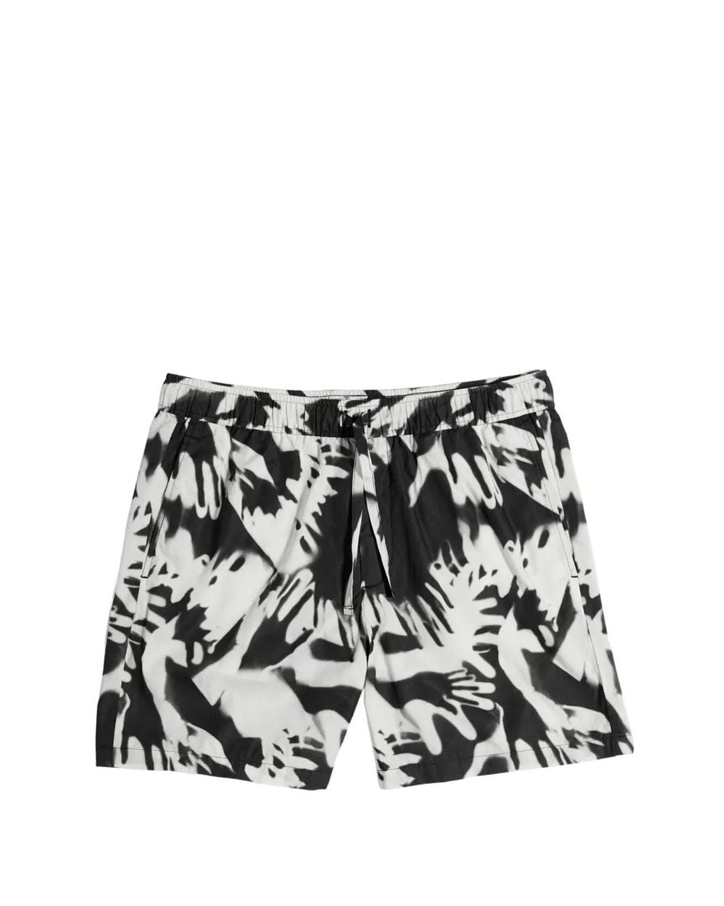 CIARAN Black Pleated Shorts