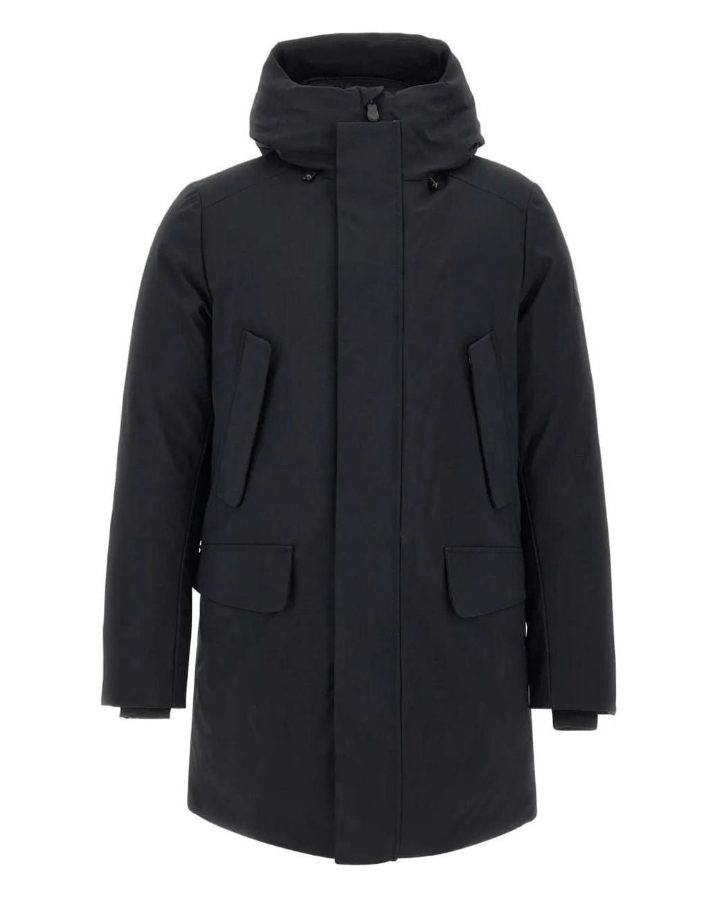 Save The Duck Blue Mod. Wilson Hooded Padded Coat for men