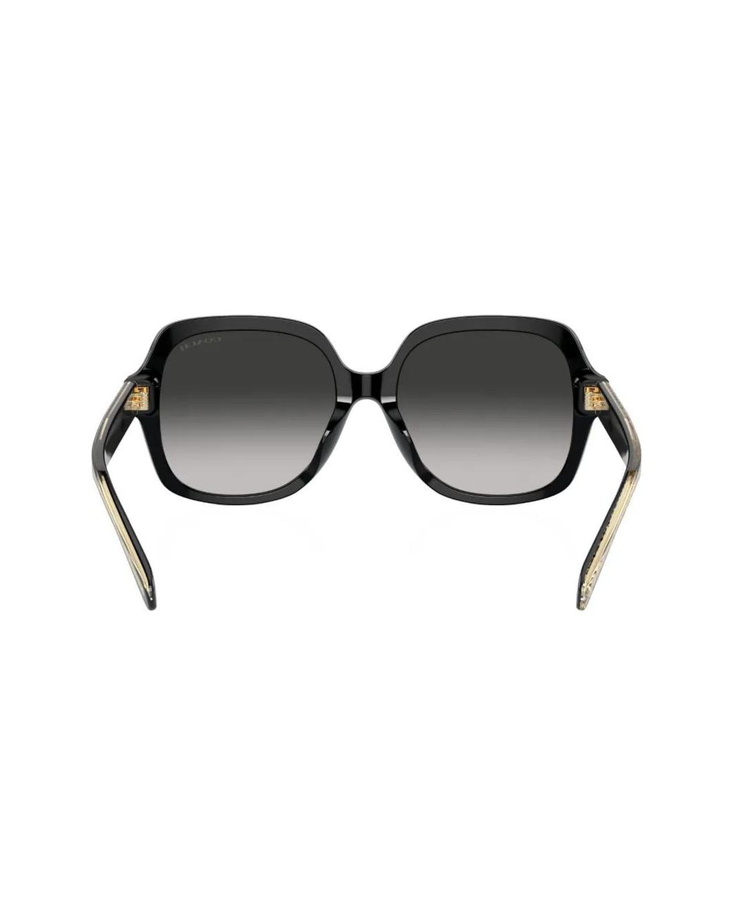 COACH Black Square-Frame Sunglasses