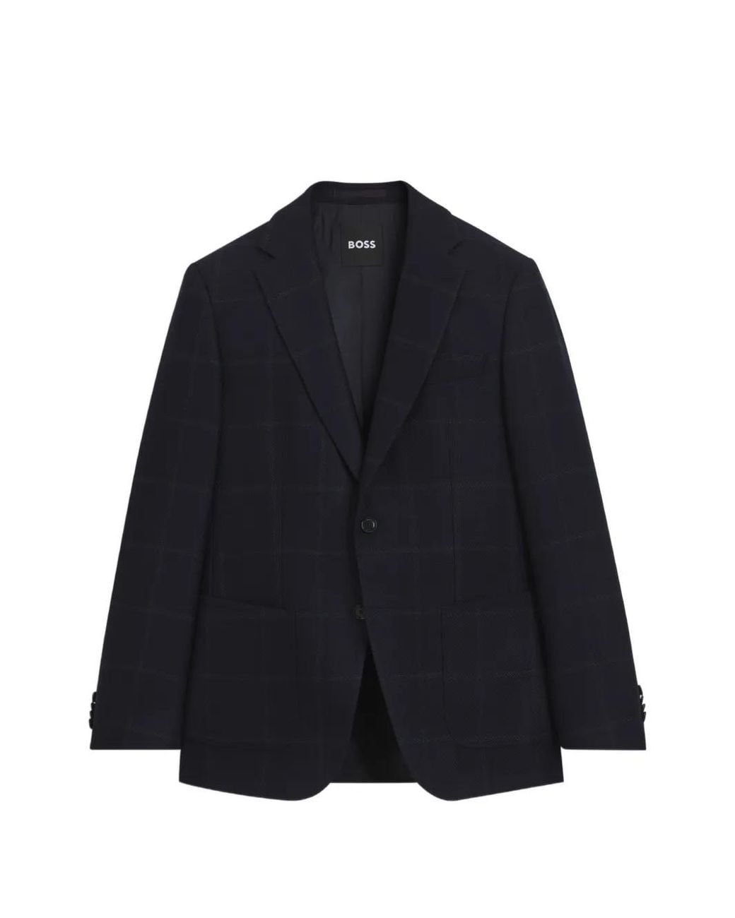 Boss Blue Slim-Fit Blazer for men