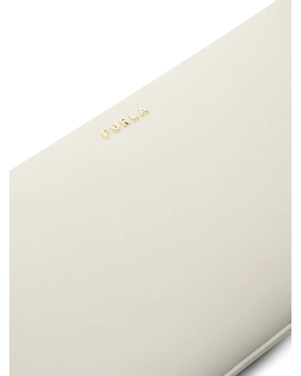 Furla Natural Mini Classic Logo-Detail Leather Crossbody Bag