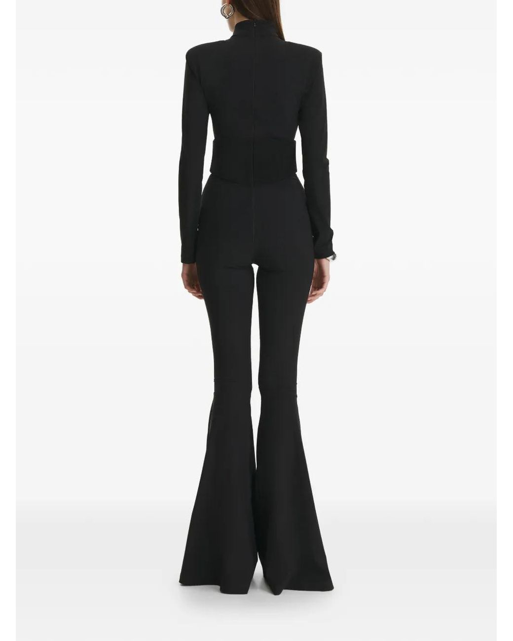 Vestiaire d'un Oiseau Libre Black Flared Jumpsuit