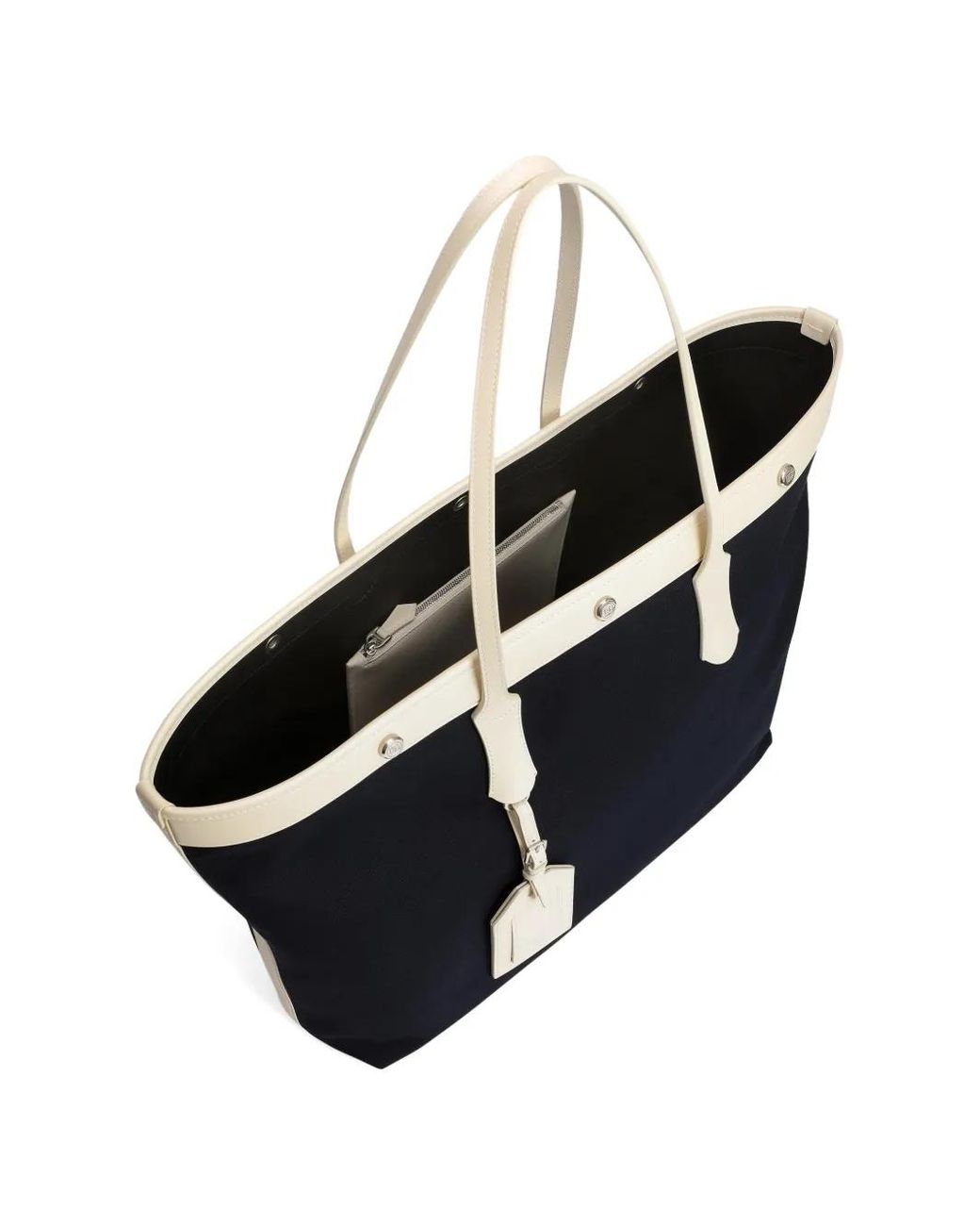 Dolce & Gabbana Black Atene Cotton Shopping Bag for men
