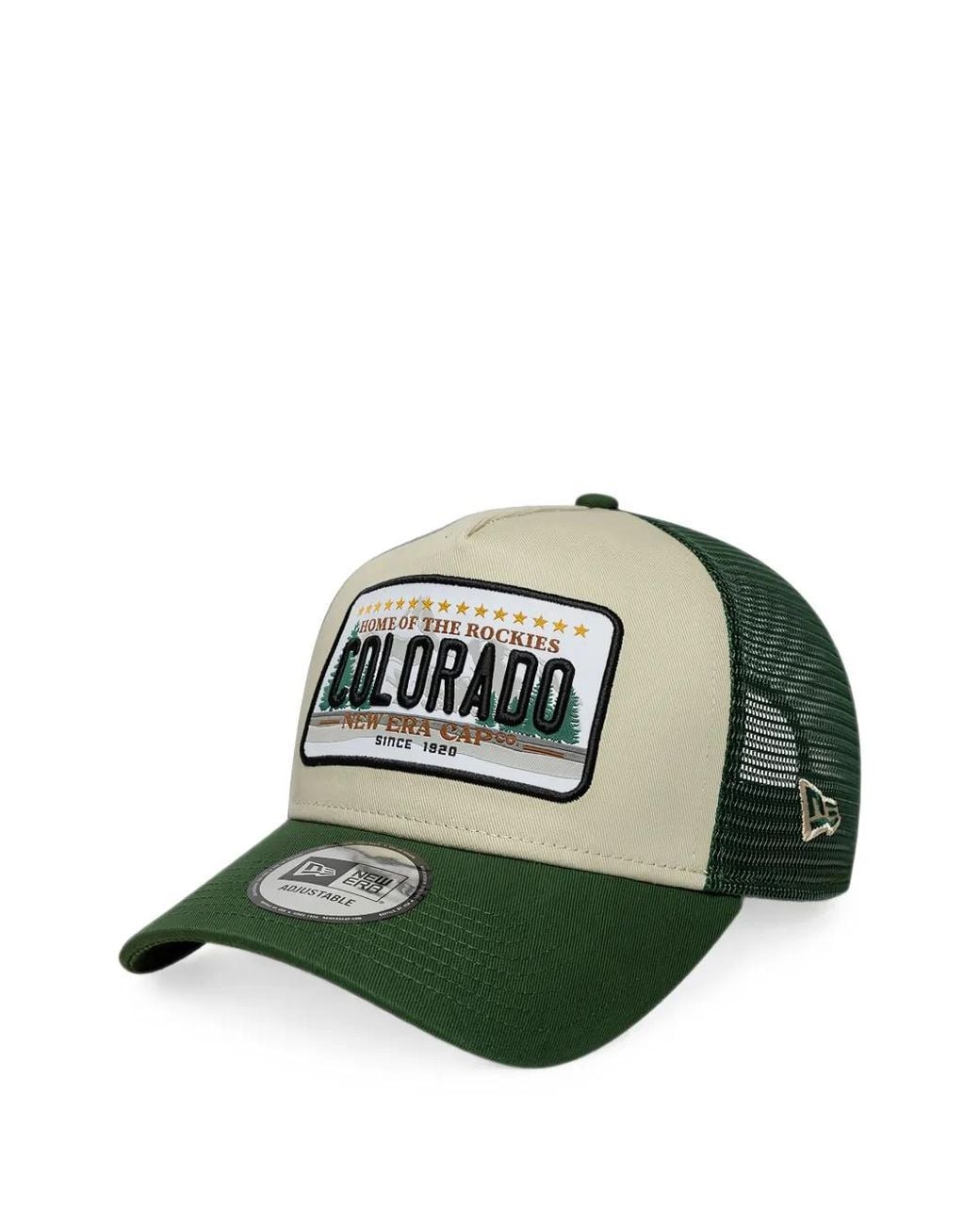 KTZ Green Licence Plate Trucker Cap for men