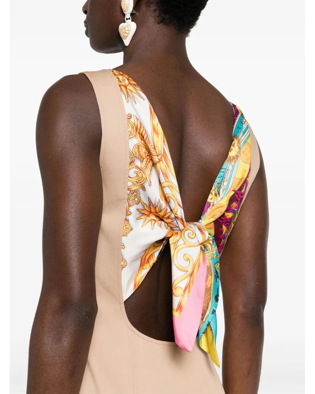 Moschino Natural Horoscope-Panelled Mini Dress