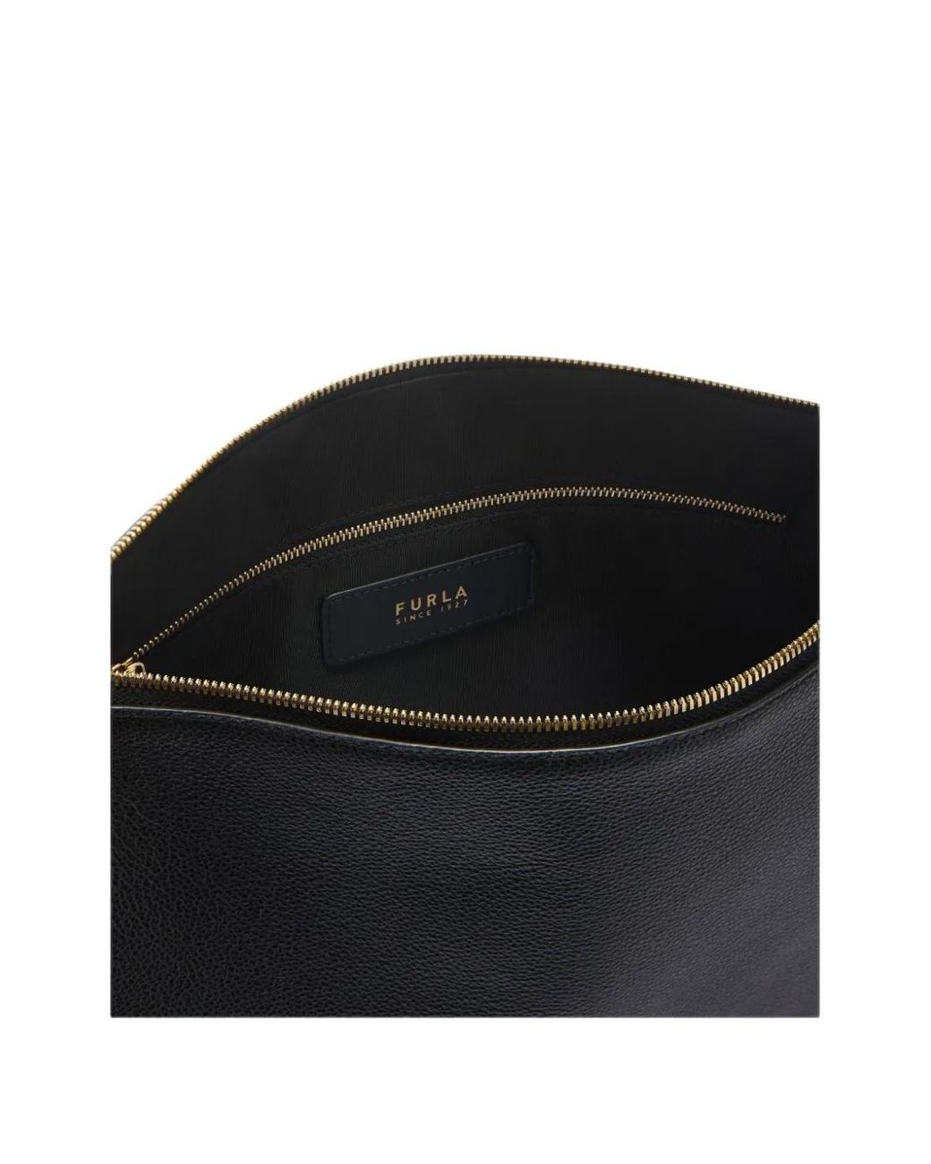 Furla Black Debby Shoulder Bag M