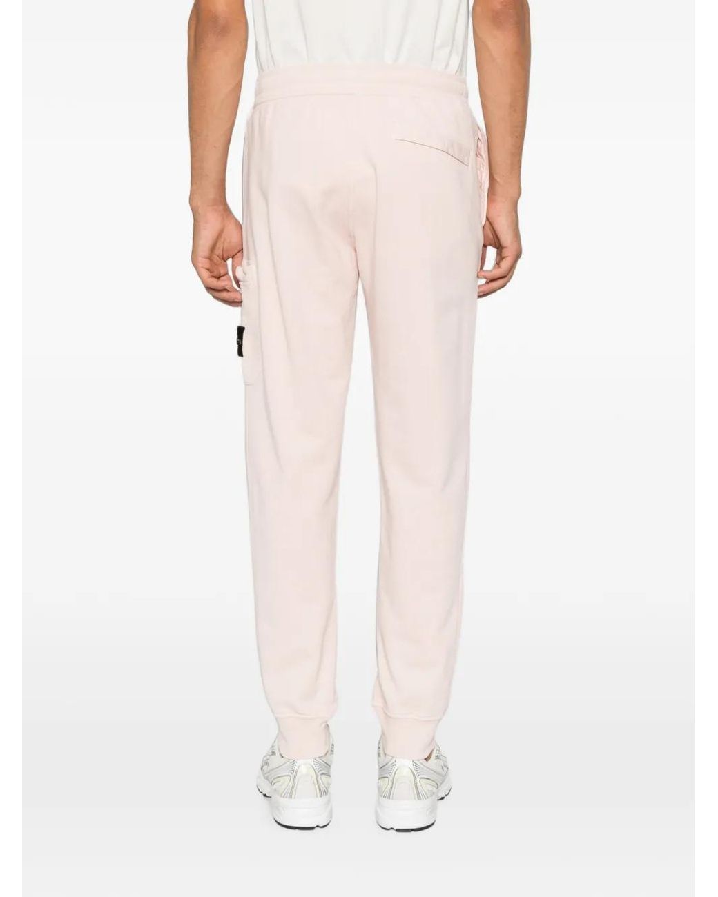 Stone Island Cargo Trainingsbroek in het White voor heren