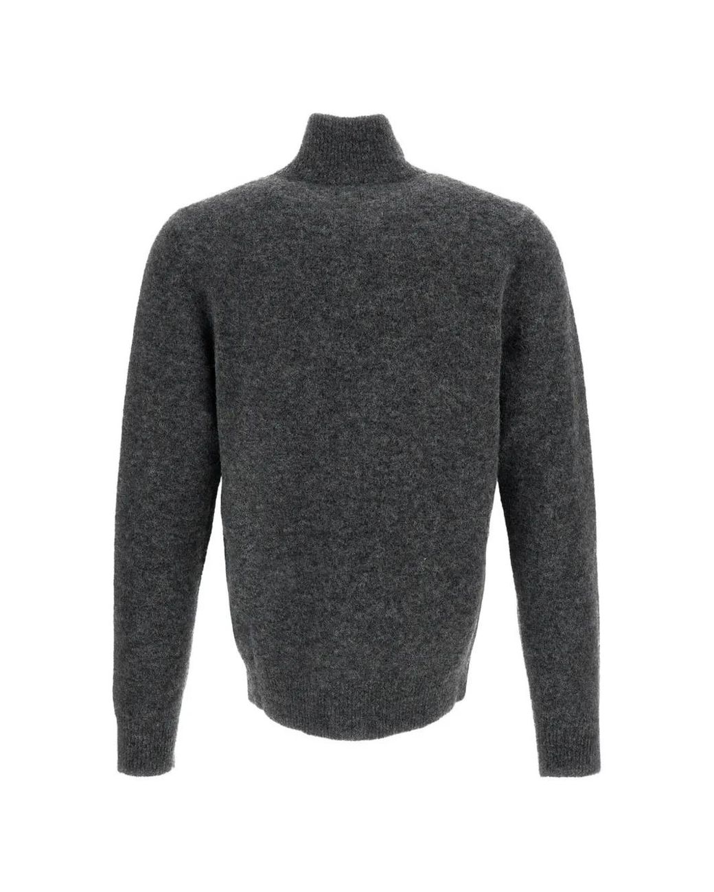 Barena Gray Pull Zippé À Col Montant for men