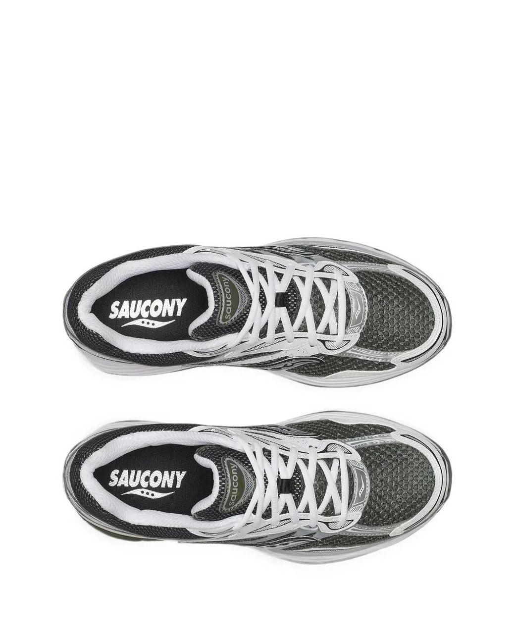Saucony White Progrid Omni 9 Sneakers for men