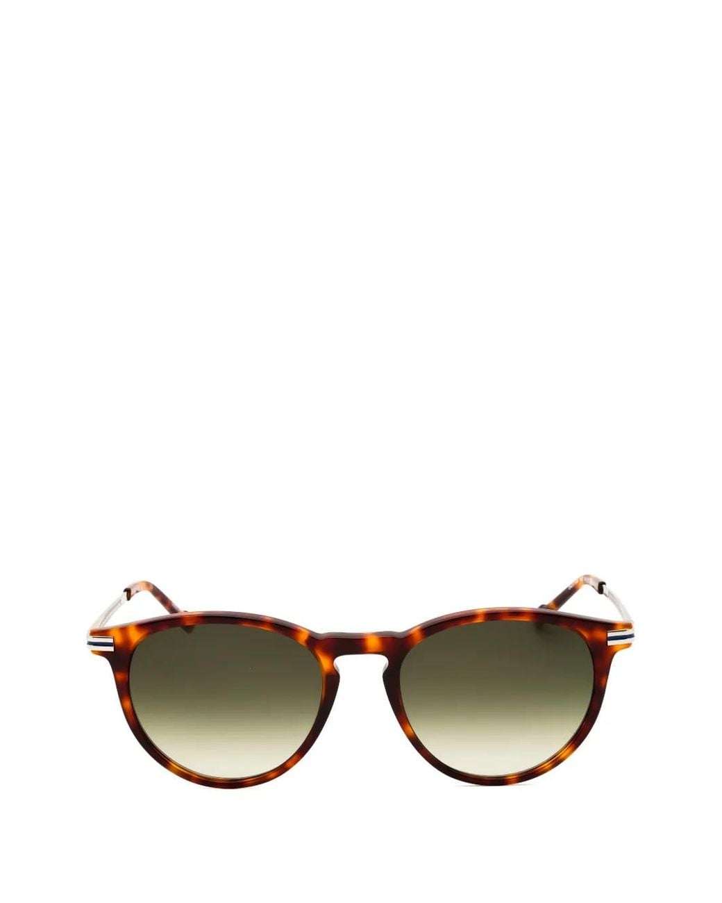 Zeiss Brown Round-Frame Tortoiseshell-Effect Sunglasses for men