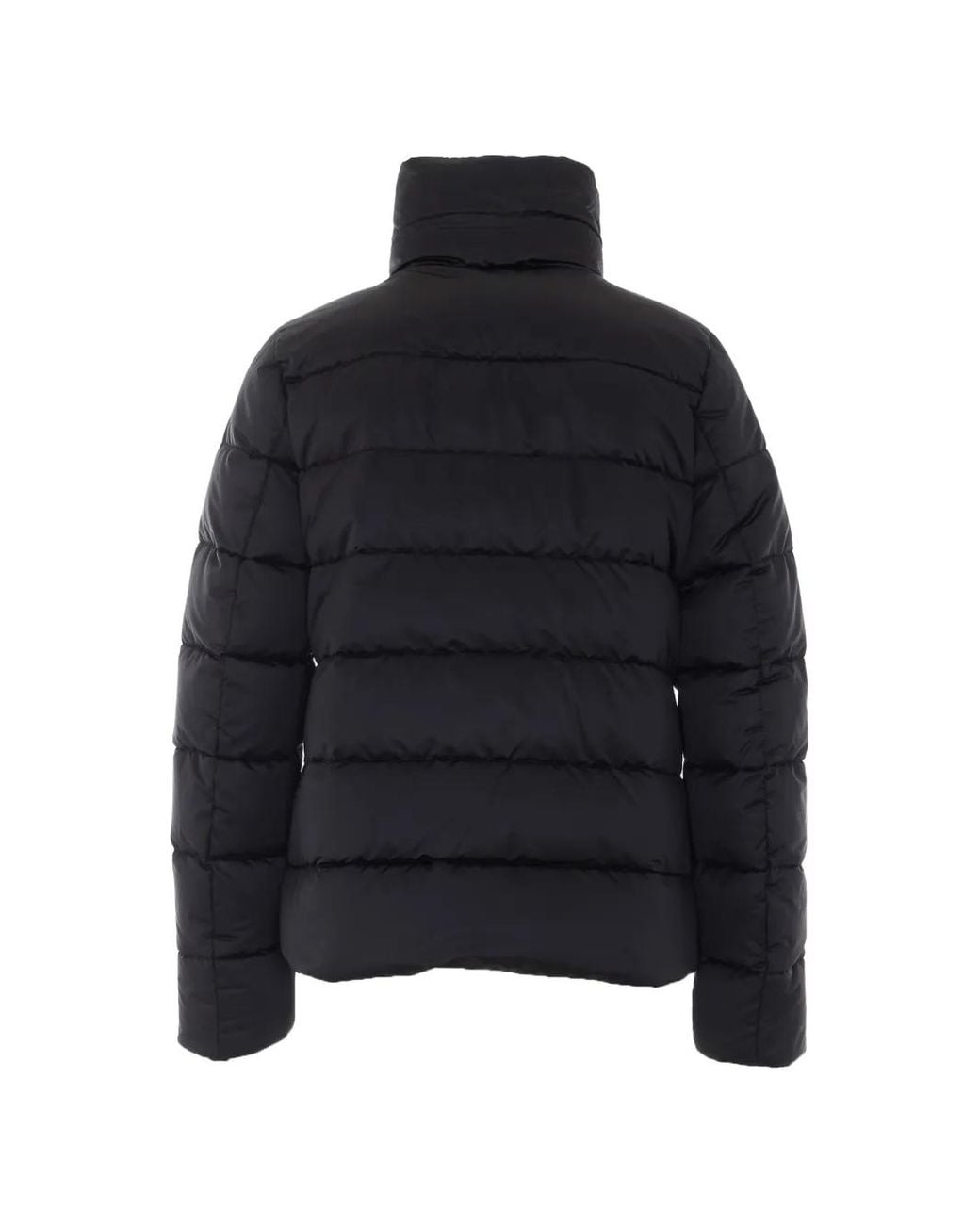 Moorer Blue Argentea Quilted High-Neck Jacket