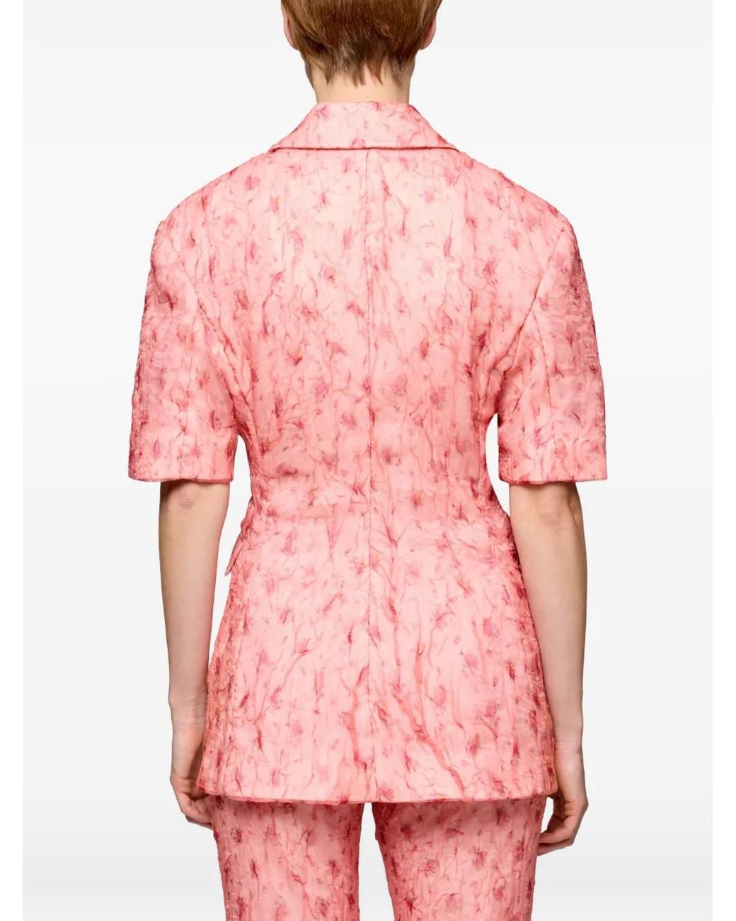 Ganni Pink Blazer