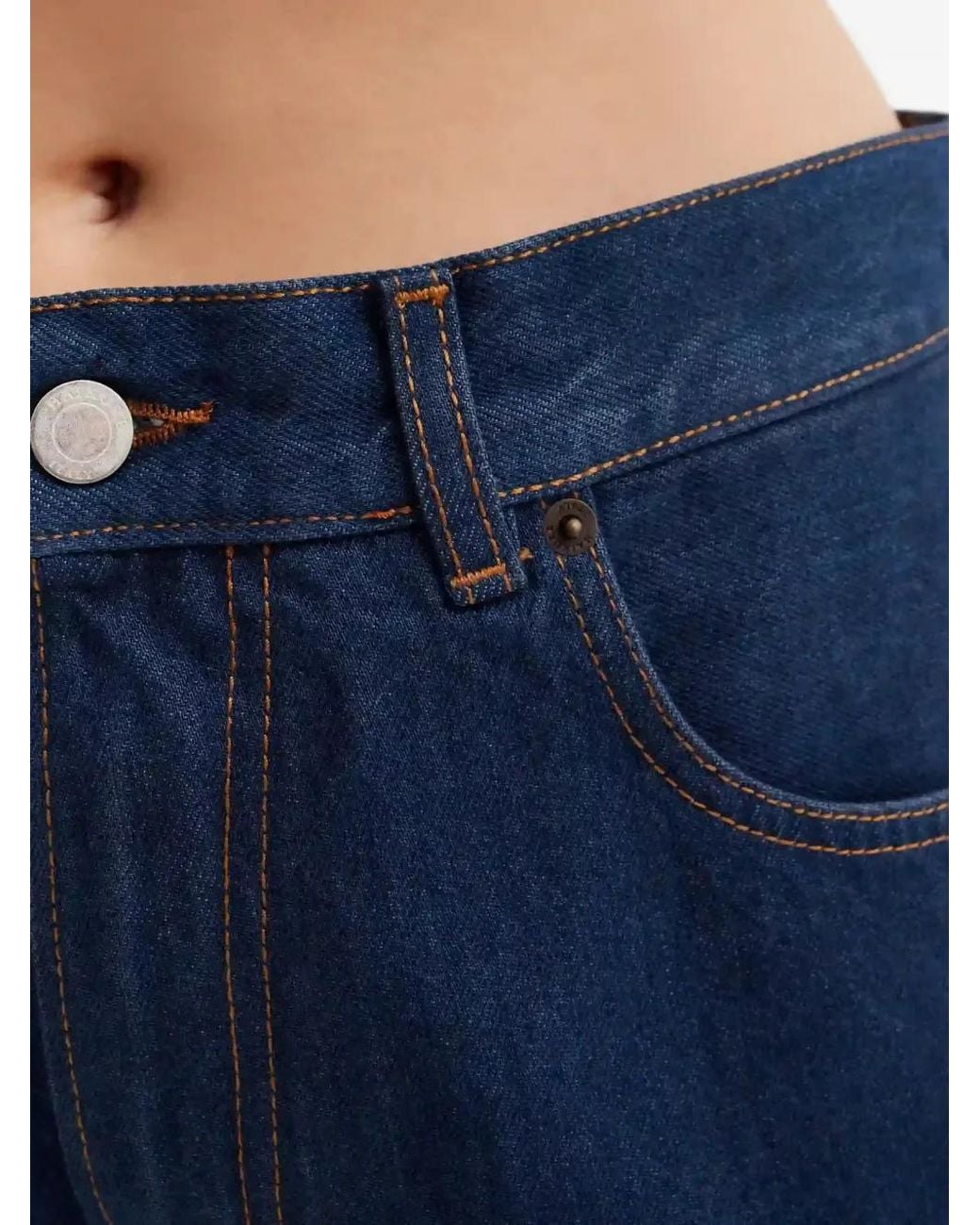 Haikure Blue Bonnie Five-Pocket Jeans