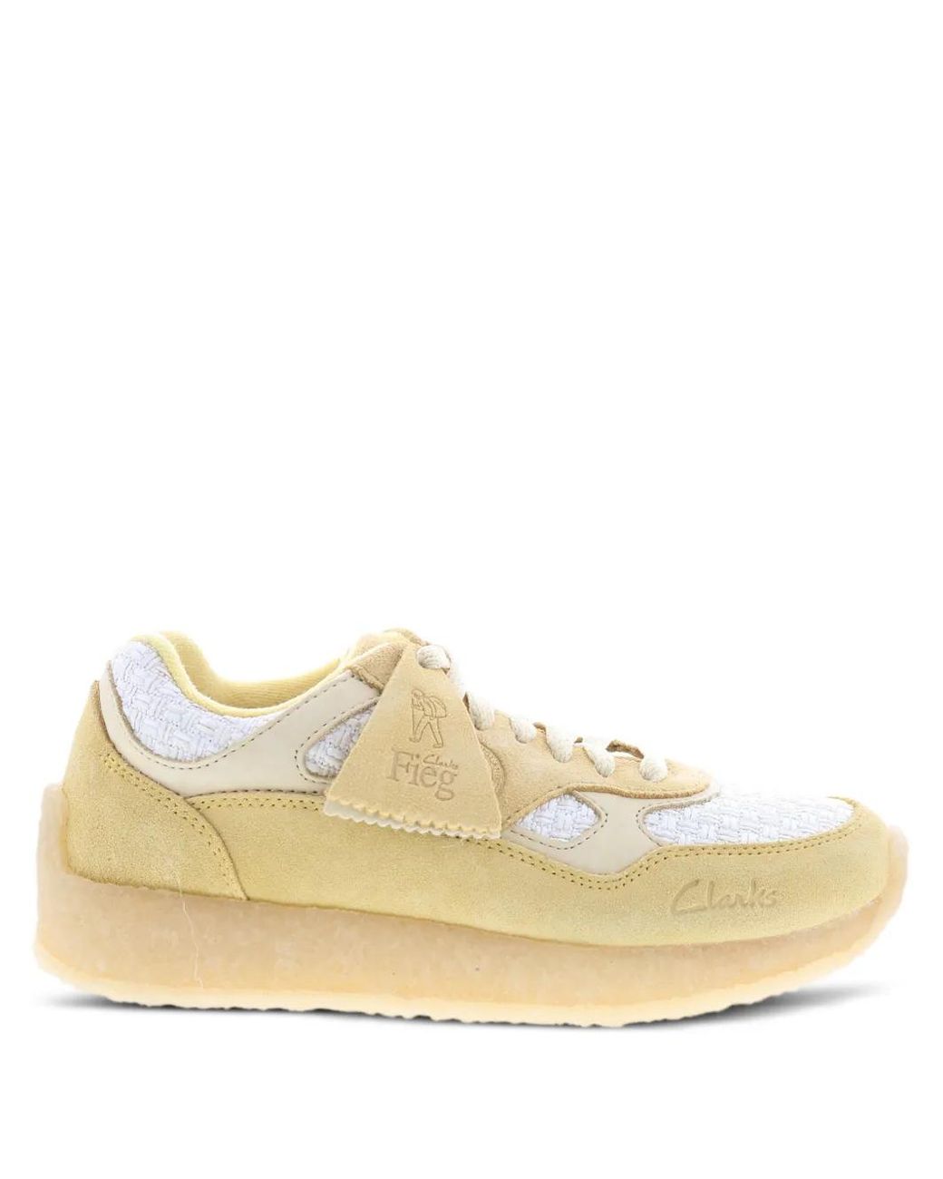 Baskets Lockhill Fabric Clarks pour homme en coloris Natural