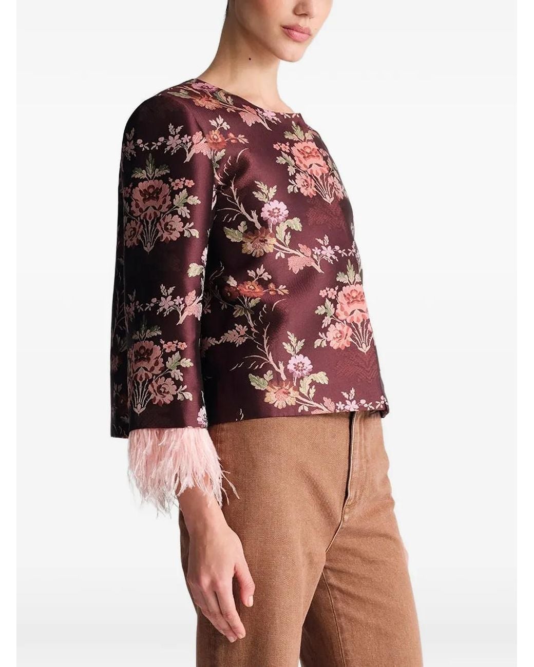 Cara Cara Red Julio Jacquard Jacket